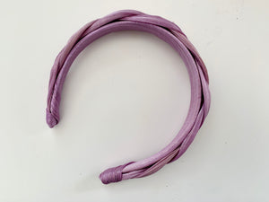 Top view lilac headband